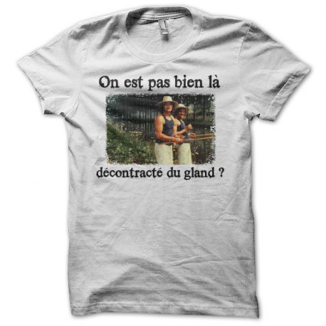 Tee shirt Les Valseuses décontracté du gland blanc