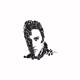 Tee shirt Elvis Presley Noir/Blanc