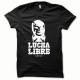 Lucha Libre camiseta blanca / negro