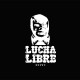 Lucha Libre camiseta blanca / negro