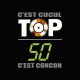 Tee shirt Les Inconnus Top 50 cucul concon noir
