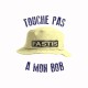 camiseta humor Pastis Touche pas à mon bob blanco