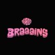 T-shirt brain zombies black