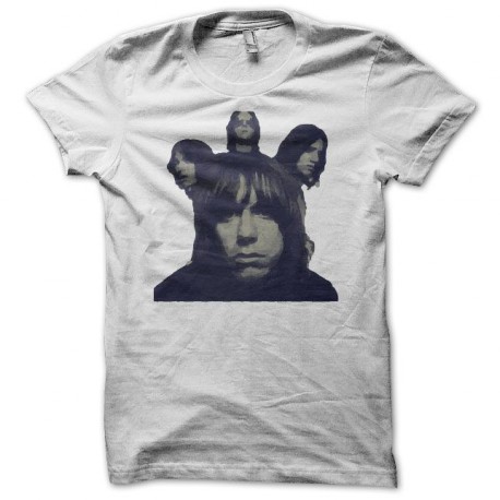 Tee shirt The Stooges band fan art blanc