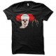 Tee shirt clown ça it stephen king﻿ blanc/noir