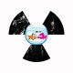 T-shirt ecology Fish Bowl Nuclear WTF white