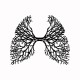 T-shirt ecology tree lungs white