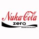 Tee shirt Nuka Cola Zero parodie Coca Cola Zero blanc