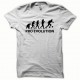 Pro Evolution camiseta negro / blanco
