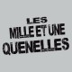 Tee shirt Dieudonné humour les mille et une quenelles gris