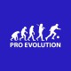 Pro Evolution t-shirt white / royal