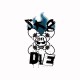 Tee shirt Skate SK8 or Die burning blanc