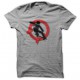 Tee shirt Skate breaking no skateboarding gris