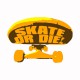 Tee shirt Skate SK8 or Die front nose blanc