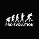 Pro Evolution t-shirt white / black
