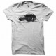 Tee shirt minimal headphone akg blanc