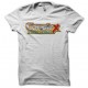 Tee shirt Construx parodie ConstrX je monte j'te démonte blanc