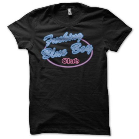 Tee shirt Police Academy Fucking Blue Boy Club noir