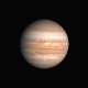T-shirt astronomy Planet Jupiter black