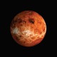 T-shirt astronomy Planet Venus black