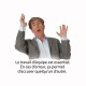 Tee shirt Bernard Menez travail d'équipe blanc