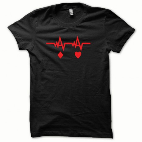 Shirt Poker Instincts red / black