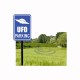 Tee shirt UFO Parking blanc