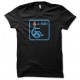 Tee shirt X-Men Professor Xavier parodie handicapé noir