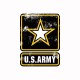 Tee shirt US Army grungy blanc