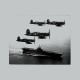 Tee shirt US Navy Corsair Photo Oldies noir/gris