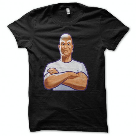 T-shirt Mr Clean black