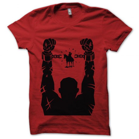 Tee shirt Django unchained  rouge