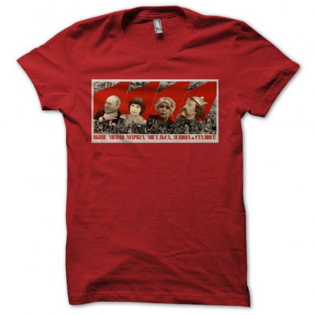 Tee shirt Depardieu chez les Russes rouge