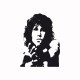 Jim Morrison camiseta negro / blanco