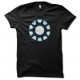 Tee shirt Iron Man light symbol noir