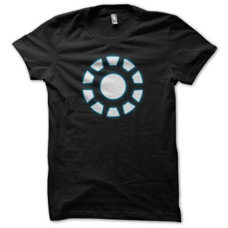 T-shirt Iron Man light symbol black