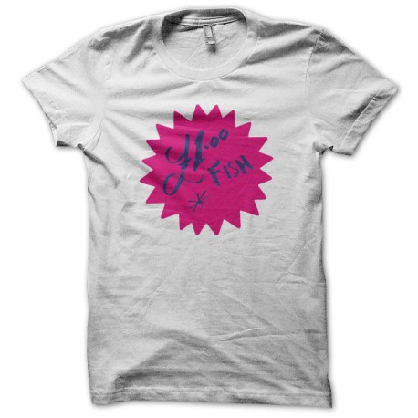 Tee shirt £1 Fish Man - One Pound Fish blanc