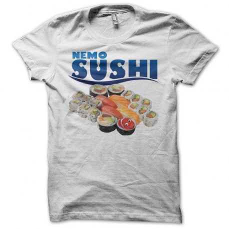 Tee shirt Nemo Sushi blanc