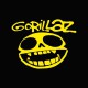 Tee shirt Gorillaz jaune/noir