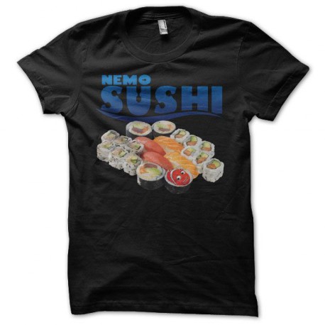 Tee shirt Nemo Sushi noir