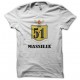 Tee shirt humour Bavaria 8.6 parodie Massilia 5.1 blanc