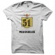 Tee shirt humour Bavaria 8.6 parodie Massilia 5.1 blanc