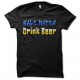 Tee shirt humour Save Water Drink Beer noir