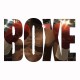camiseta boxe gloves ring text blanco