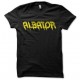 Tee shirt manga Hārokku grungy title noir