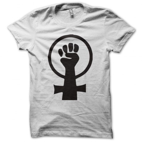 Camiseta Femini Fist blanco