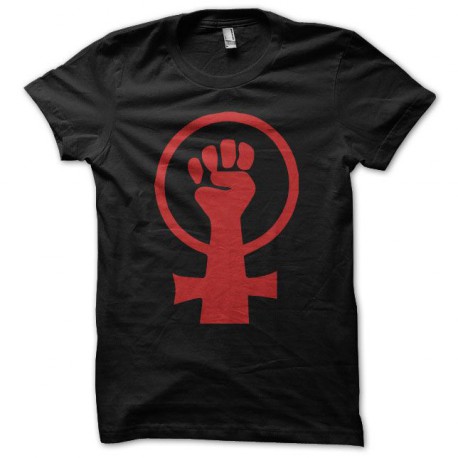 Tee shirt Femini Fist noir