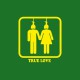 True Love Tee Shirt Yellow / green bottle