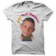 Tee shirt Malcolm Dewey parodie South Park blanc