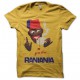 Tee shirt Banania parodie Raniania jaune
